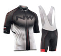 Cycling short-sleeved overalls in black quick-dry mesh fabric for summer unisex use