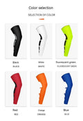 Pair of knee pads in black, blue, and fluorescent colours for basketball cycling running outdoor sports protective gear
