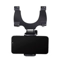 Rearview mirror navigation bracket with left-right rotation adjustment in vehicle