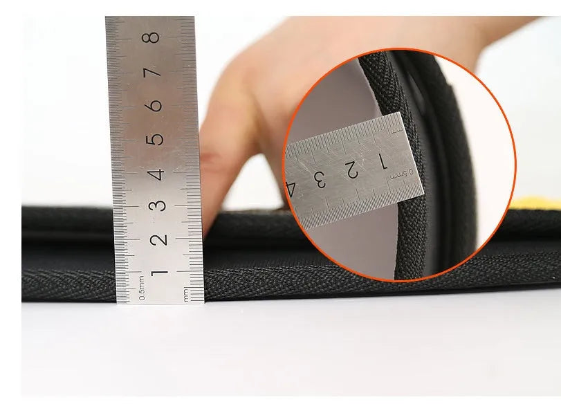 Nylon fitness waistband for weightlifting in black, red, yellow colours available in multiple sizes