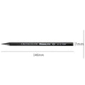 Wood-free graphite sketch pencil showing 146mm length, available in multiple hardness grades for drawing