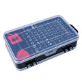 112-in-1 alloy steel screwdriver set in black case for mobile phone and electronics repair