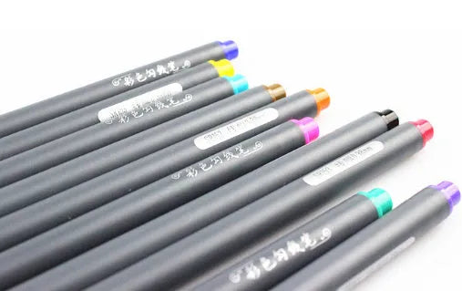 Hook line pen set with 0.38mm tip for architectural drawing and mobile artwork