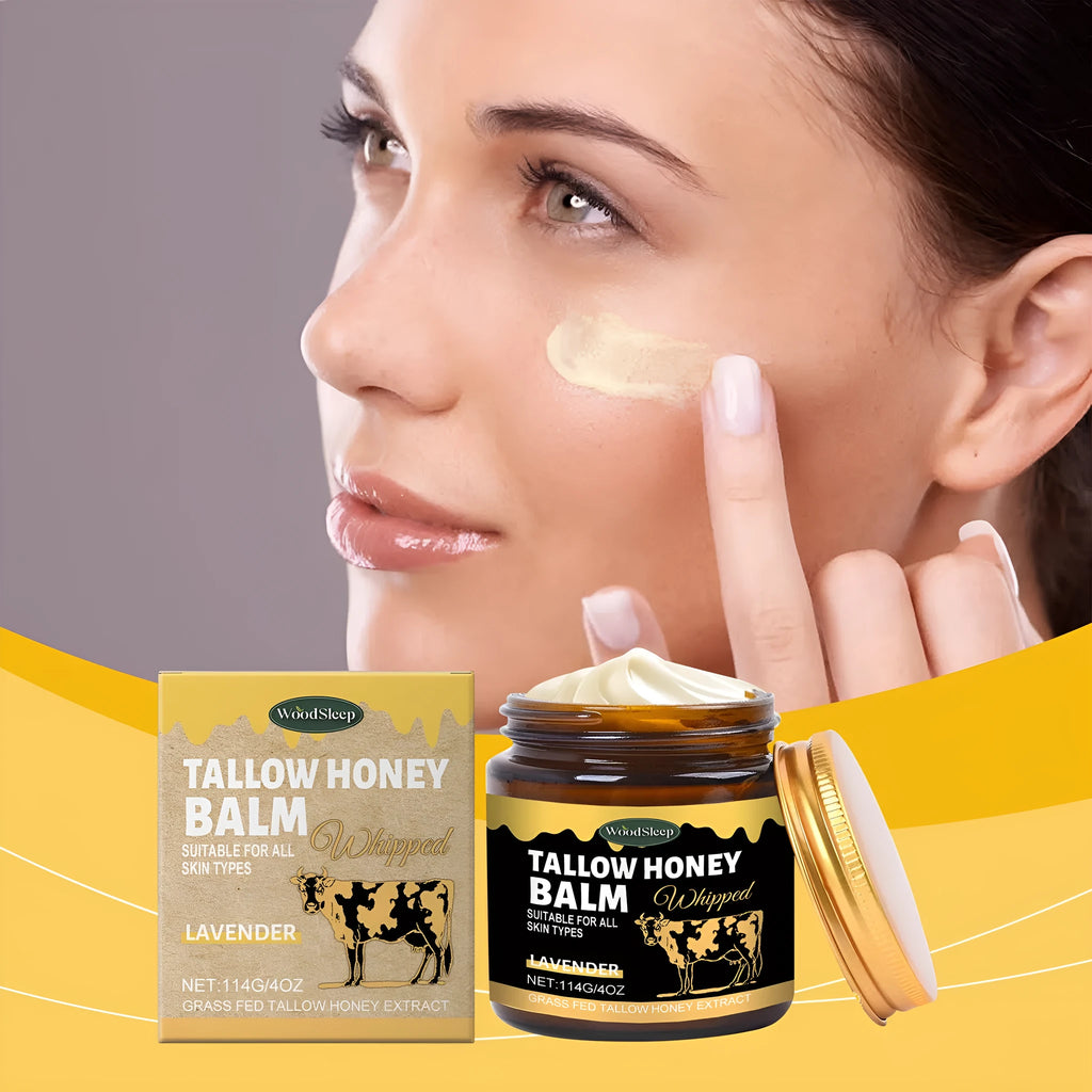 Jar of Butter Skin Cream, 114g, with ingredients glycerin, mineral oil, honey, and lavender extract.