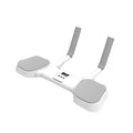 White household flat support trainer with alloy aluminium frame and adjustable height settings
