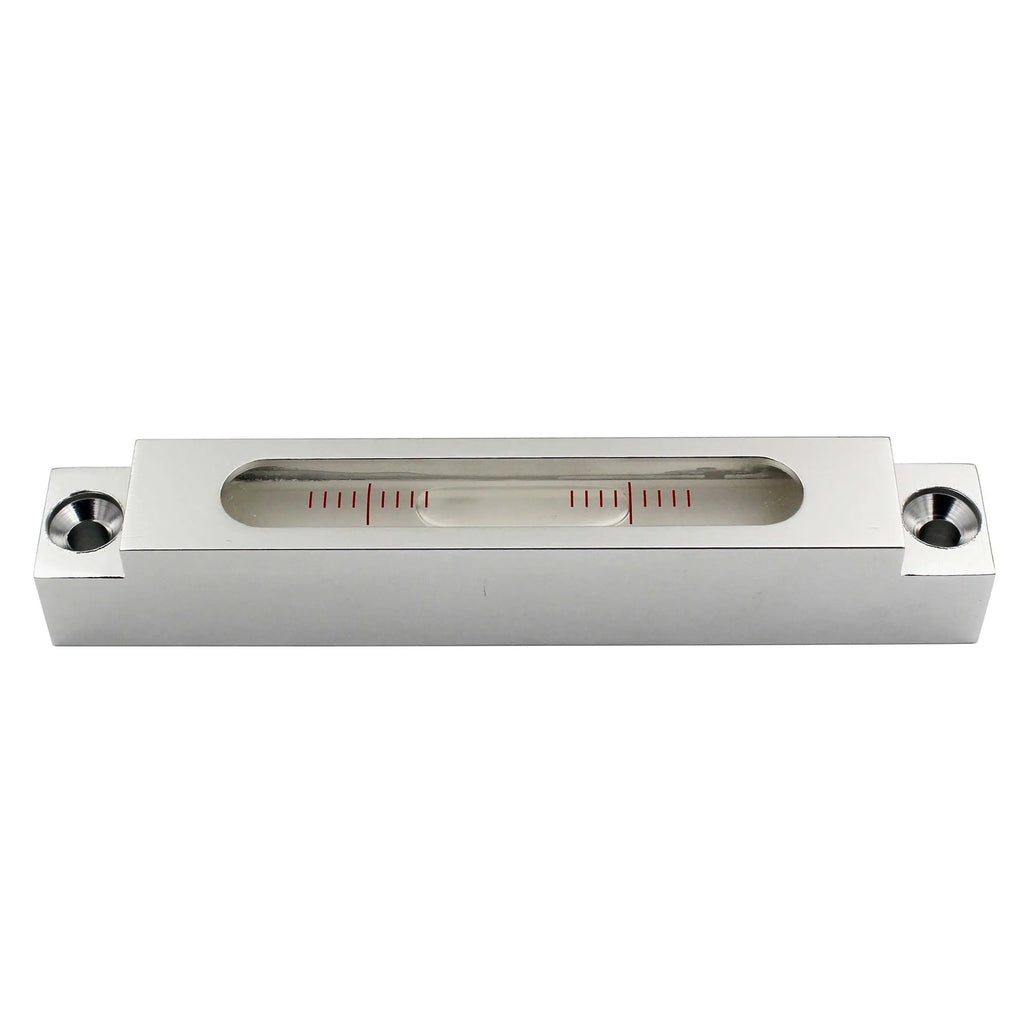 Metal and glass mini spirit level for machine tool measurement with 132mm length