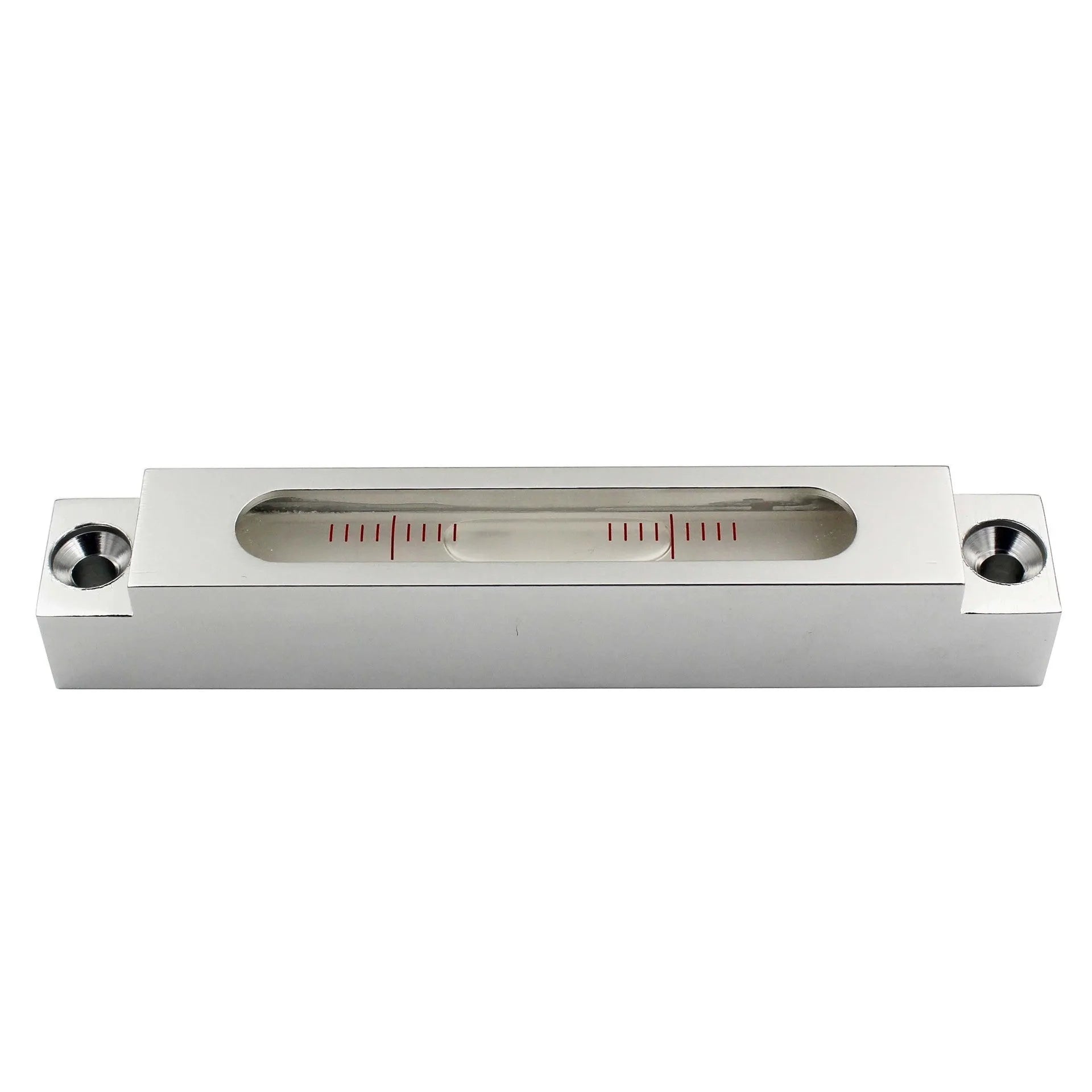 Metal and glass mini spirit level for machine tool measurement with 132mm length