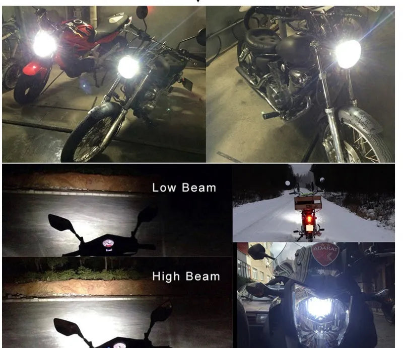 LED high-brightness headlamp with COB 12W chips, aluminium housing, 1200 lumens, 6000K colour temperature