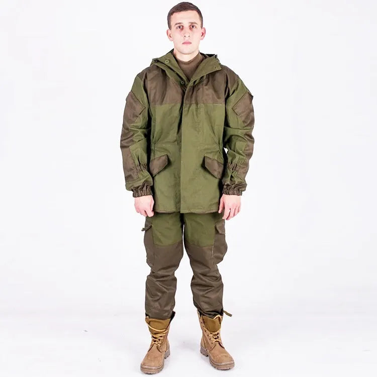 Men's Special Forces Mountain Battle Suit in camouflage, featuring a jacket and trousers set for tactical outdoor use.