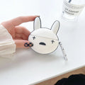 Cute silicone love earphone sleeve cartoon love feet design for AirPods case
