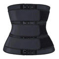 Neoprene men's shapewear waist belt in black and grey options for sports fitness and body sculpting