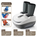 Fully automatic foot massage machine with wireless remote control and timer, 47.5x27x43cm, in four colour options