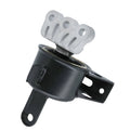 Engine bracket 96686002 black rubber and metal replacement mount for Chevrolet Spark