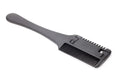 Pet razor comb with integrated trimmer blade and pack of ten replacement blades