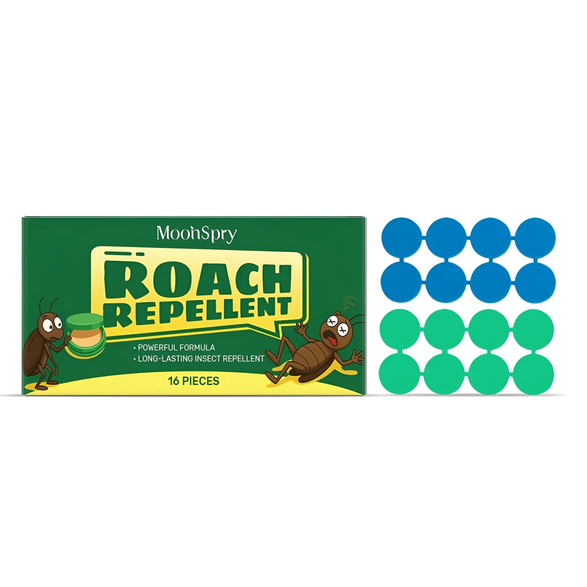 Cockroach bait paste tubes and adhesive pads kit for indoor pest control