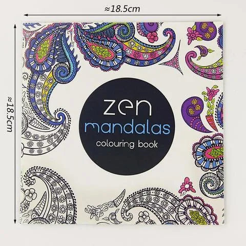 DIY colouring book with blank pages for drawing and colouring, paperback activity book for adults and children