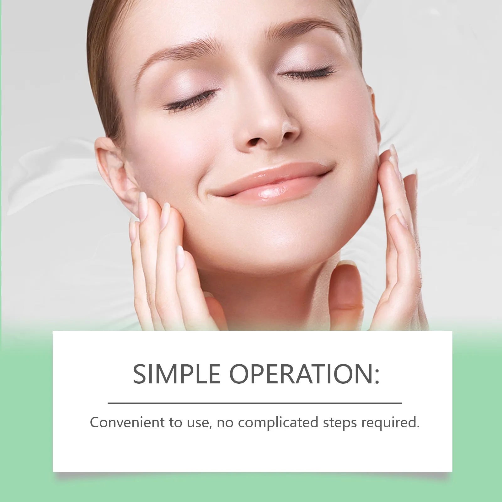 Invisible face lift tape kit with collagen and hyaluronic acid ingredients for facial contouring