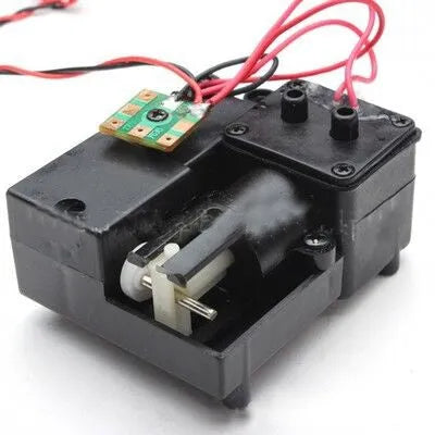 Black smoke box accessory for 1/16 scale military tank models with connection ports