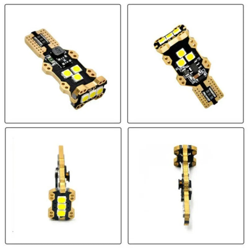 T15 automotive reverse light bulb with white 6000K colour temperature