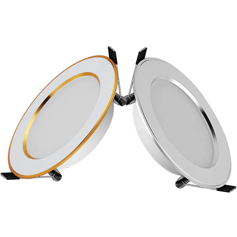 Aluminium anti-fog straw hat downlight ceiling spotlight in multiple size options