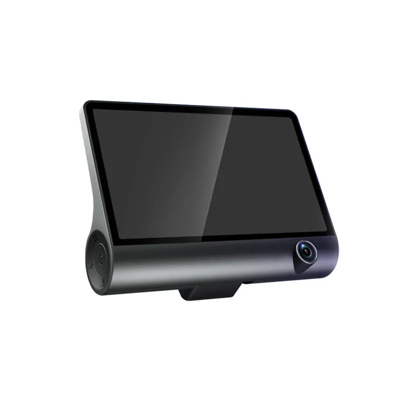 1080P three-record driving recorder with 4-inch screen and 170-degree wide-angle front camera
