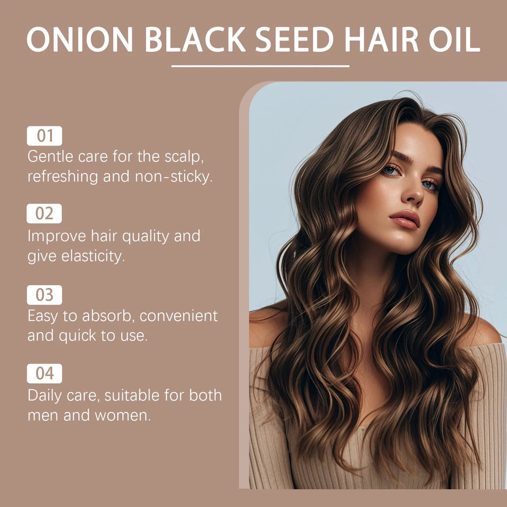 100ml hair essential oil bottle with accessories for nourishing treatment and moisture maintenance