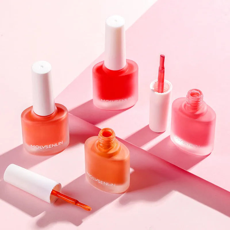Liquid Blush Lollipop gel cream texture with pump packaging