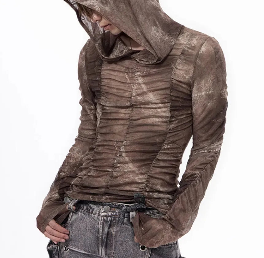 Boys lightweight ice silk bottoming shirt in picture colour for printing pleating inner wear.