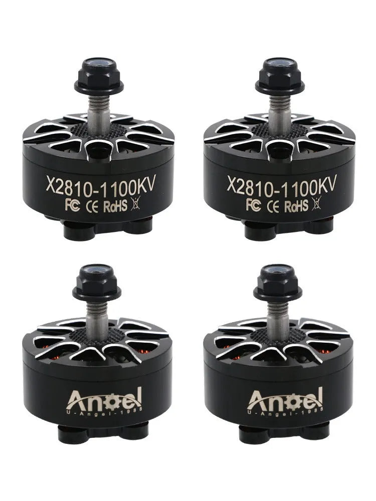 X2810 multi-axis RC aircraft motor with metal construction and multiple KV options