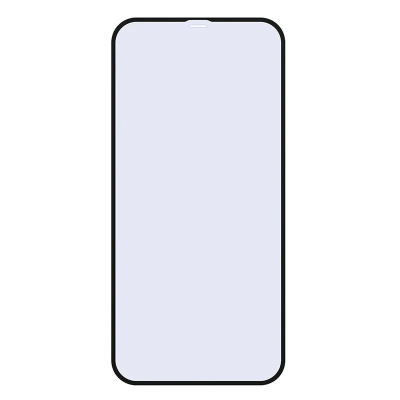 0.23mm non broken edge curved tempered glass screen protector for iPhone 12 Mini in black