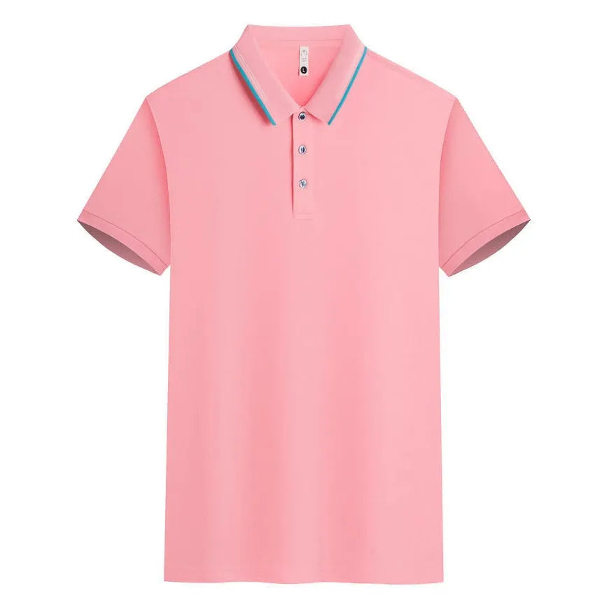 Asymmetric fine cotton top with jacquard lapel and bead chain detail in a Korean style.