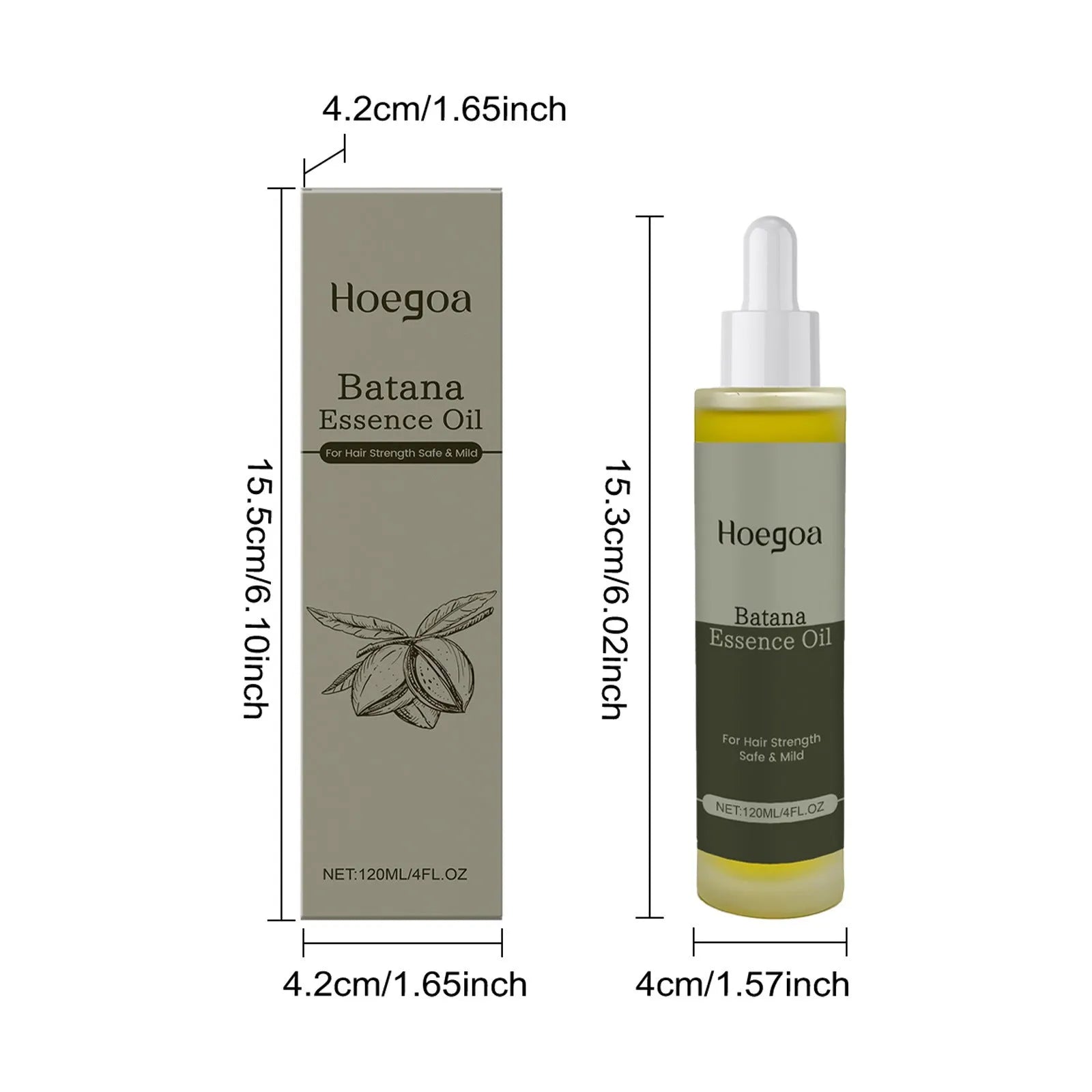Platthana Secret Hair Essential Oil 120ml bottle with ginger and botanical oils