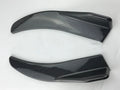 General Motors car front and rear carbon fibre deflector kit with mounting screws
