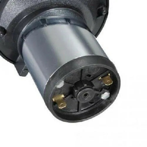 12V black car horn with silver finish for universal vehicle installation