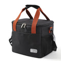 Crossbody insulation picnic cooler bag with shoulder strap in Oxford cloth material