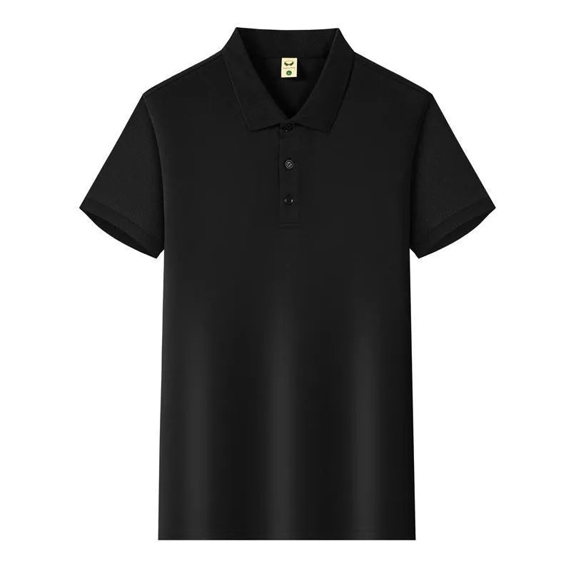 Ice silk short sleeve lapel business shirt in multiple colours with Asian sizing options