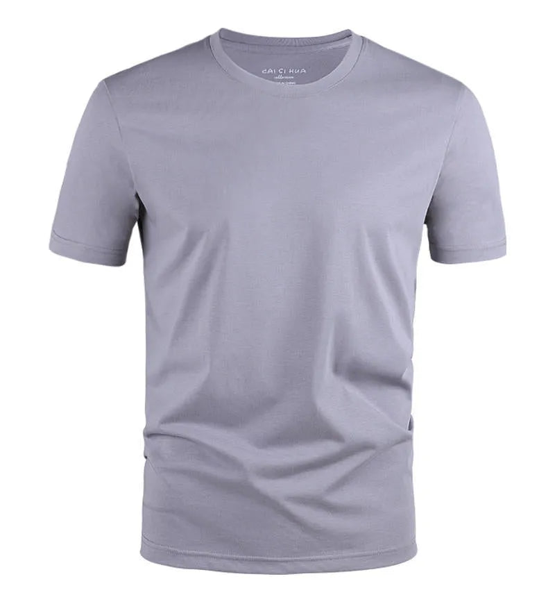 Solid colour ICE cotton couple's T-shirt in multiple size options