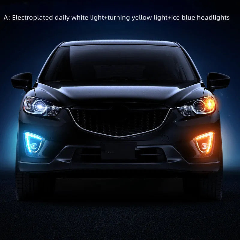 Mazda CX-5 LED daytime running light replacement bulbs in electroplated white finish