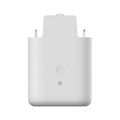 White automatic electric curtain motor unit with USB charging cable.
