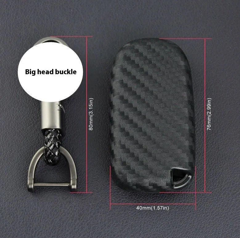 Silicone protective case for Dodge Chrysler Fiat car remote key fob.