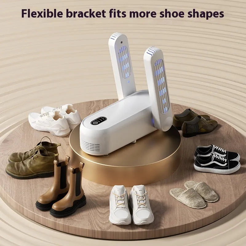 Black D4 automatic shoe drying machine with timing function and waterproof baking technology