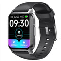 M2 smart bracelet watch with black silicone strap and colour screen displaying health metrics.
