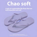 Foldable beach slippers with non-slip PVC soles in orange, purple, black, and white colour options
