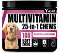 Silver can of 25-in-1 immune support supplement powder, 300g net weight.