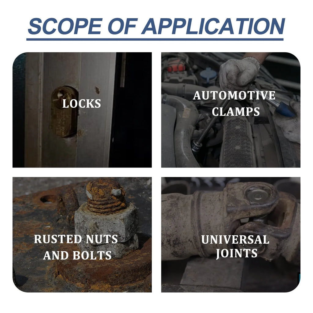 30ml anti rust conversion agent spray bottle for automobile hubs with zinc powder and corrosion inhibitor formula