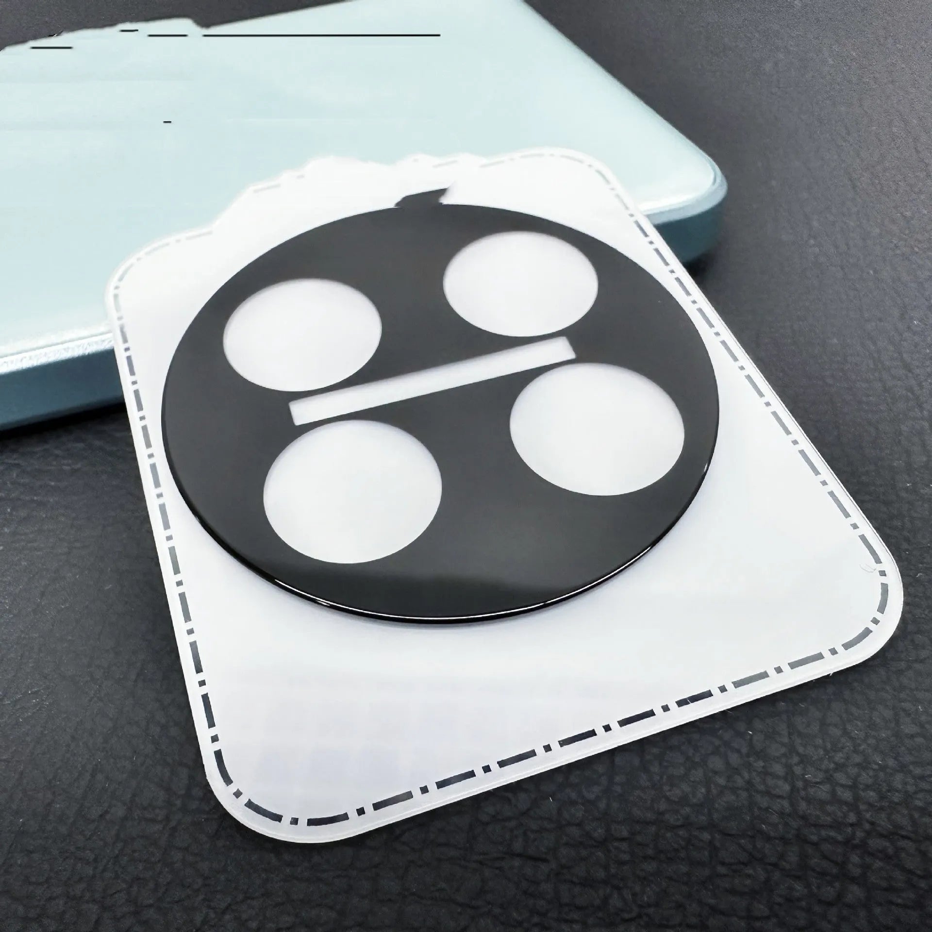 Tempered glass lens protector with black ring for OnePlus 12, Find N3, and OnePlus 11 smartphones.