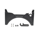 Black cockpit motorcycle fairing accessory for BMW R1250GS and R1200GS LC models.