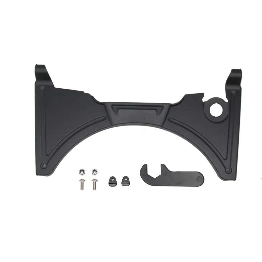 Black cockpit motorcycle fairing accessory for BMW R1250GS and R1200GS LC models.
