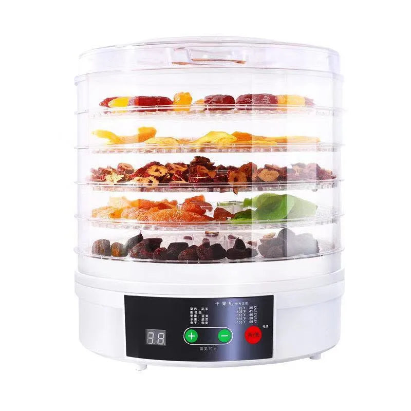 7-layer stainless steel food dehydrator with UK plug for home fruit and vegetable drying