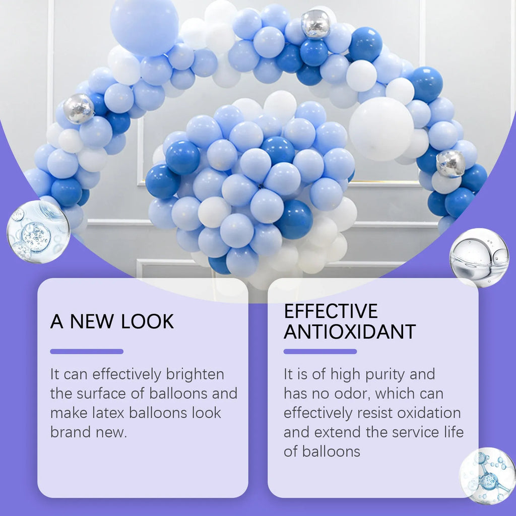 100ml aerosol can of balloon surface lustre spray for shiny decorative coating
